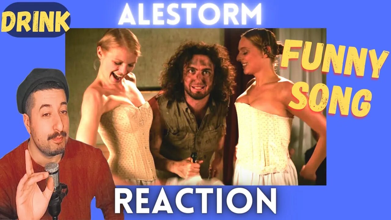 FUNNY SONG - ALESTORM - Drink Reaction