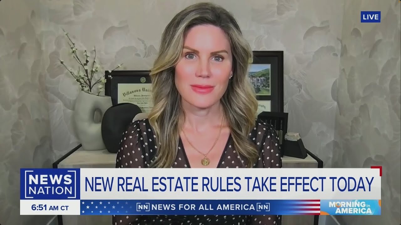 New rules for real estate fees now in effect | Morning in America