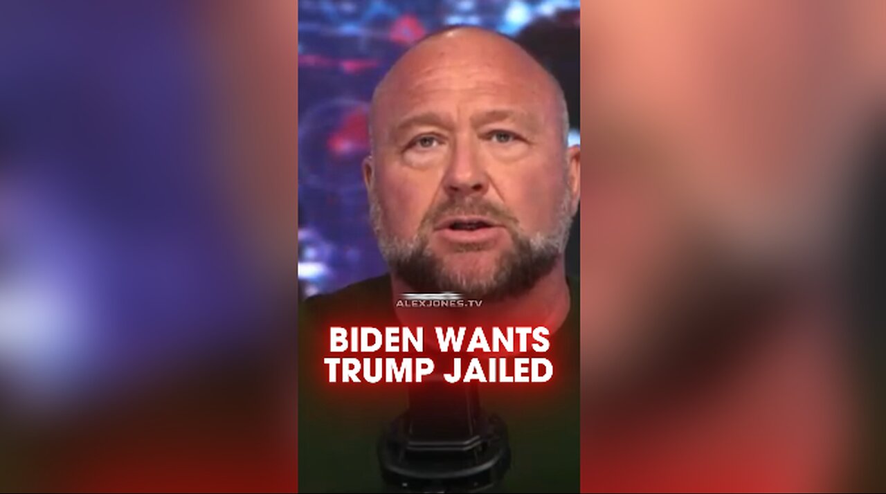 Alex Jones: Biden Gloating Over Trump Facing Deep State Persecution - 10/16/24