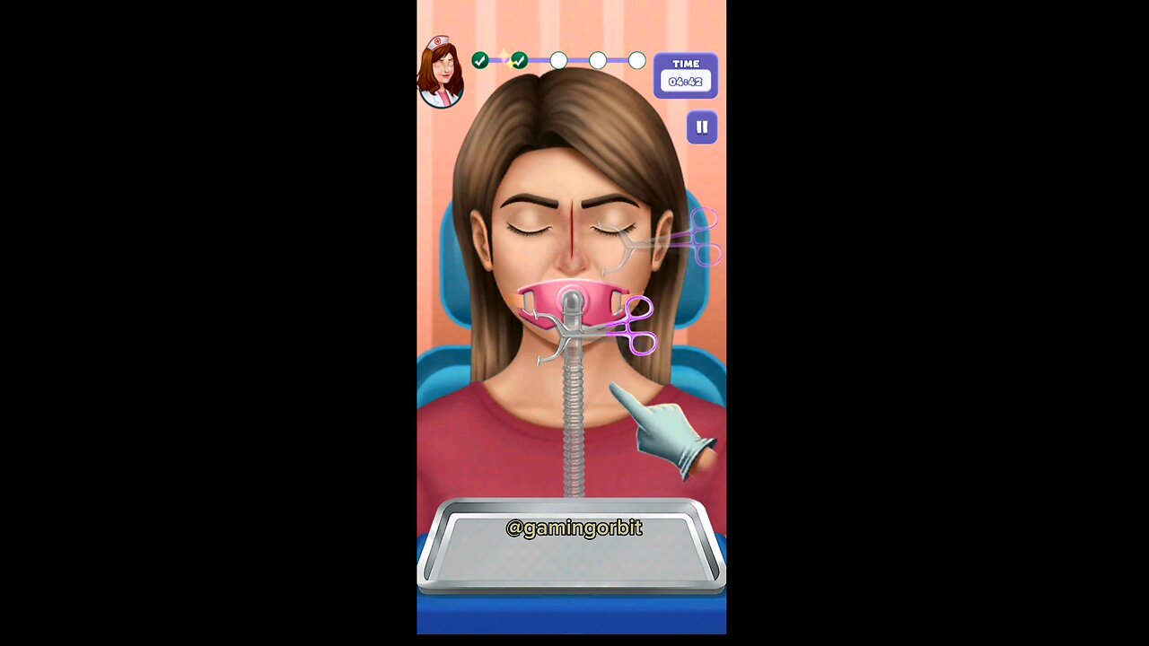 Operate broken nose 👃 ASMR #shorts #gamingorbit #asmrgaming