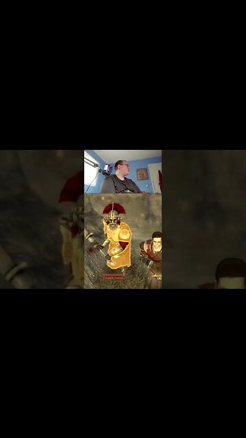 Legate Lanius is one of the hardest bosses I've fought in Fallout new vegas #shorts #fallout