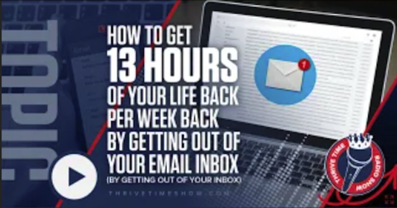 How to Get 13 Hours of Your Life Per Week Back by Getting Out of Your Email Inbox