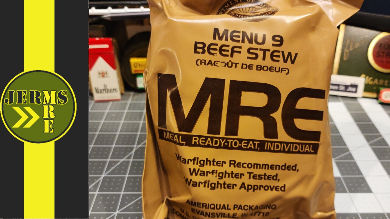 2019 US MRE Menu #9 Beef Stew MRE Review