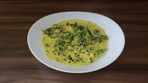 Brócolis ao creme de queijo delicioso