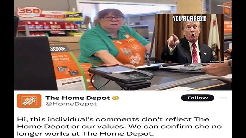 Home Depot Fires employee who praised trump getting shot