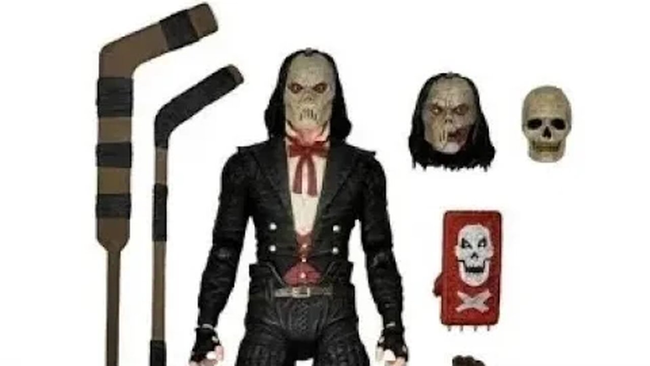 MADE OF NIGHTMARES 2023 - FINE PRAISE - NECA'S TMNT X UNIVERSAL MONSTERS 2022 TOY LINE - CASEY JONES