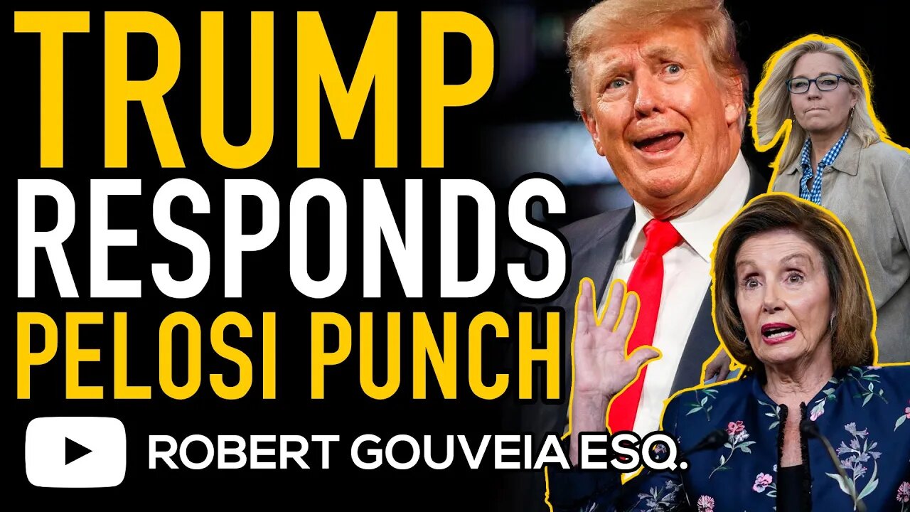 Trump RESPONDS to PELOSI PUNCH Threat and CHENEY Promises SUBPOENA