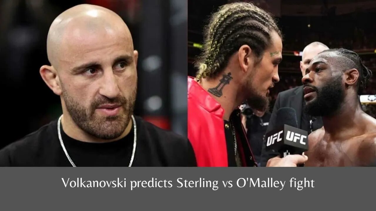 Volkanovski's Expert Prediction for the Sterling vs O'Malley Fight