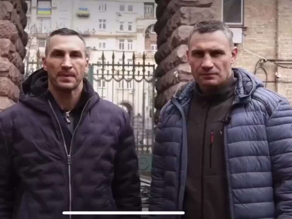 Hall Of Fame Ukrainian Boxers Drops Video Explaining Their Courageous Plan To Fight Russia