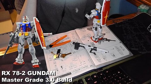 Gundam Building | MG RX78 2 3.0 | Weapons Assembly