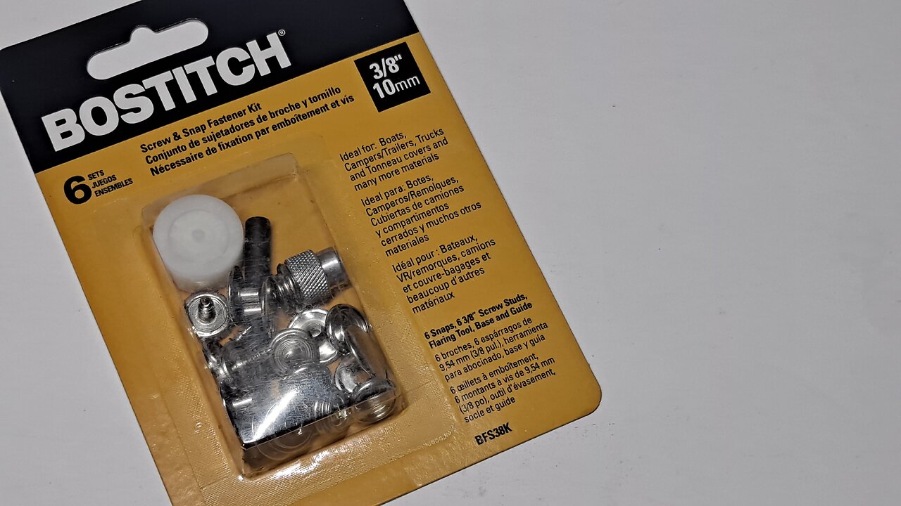 Bostitch Screw and Snap Fastener kit