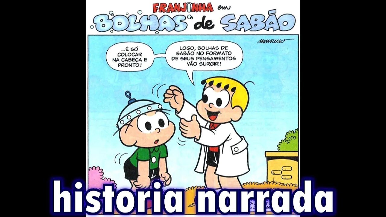 Franjinha em-Bolhas de sabão | Gibis do Rapha