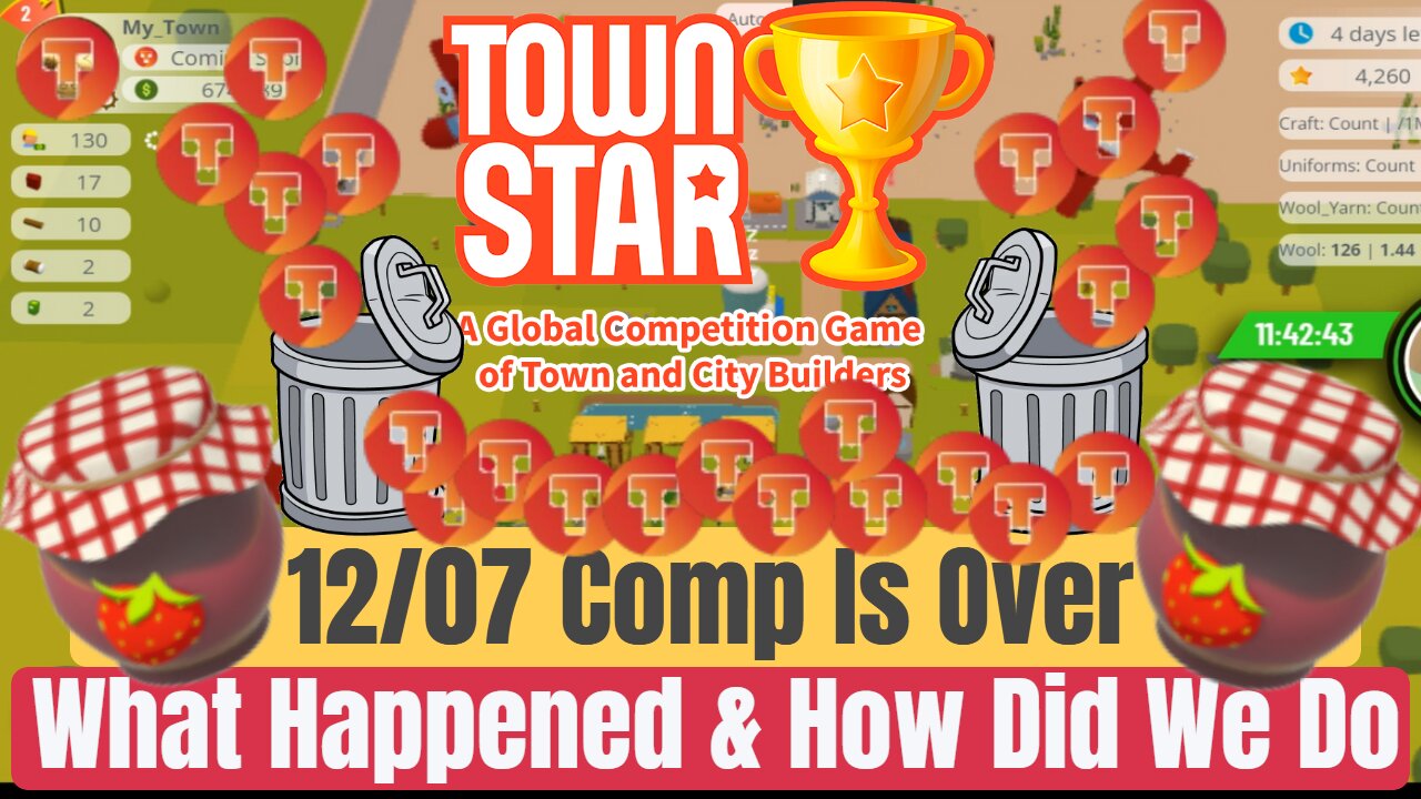 Townstar Gala Games , NFT Competition How Did We Do , Town Coin News