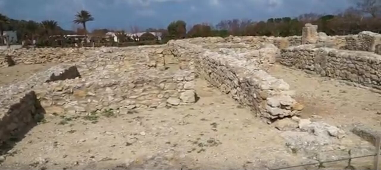 Visit of the archaeological site of Kerkouane.tunisiae