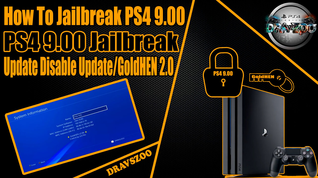 Complete PS4 9.00 Jailbreak Tutorial | Update & JB | Disable Update | GoldHEN 2.0 | Full Tutorial
