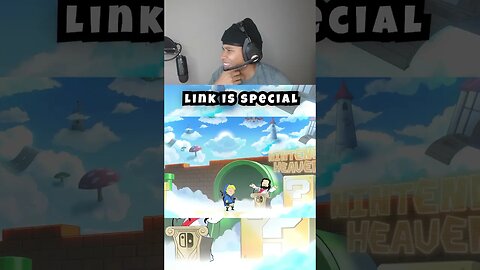 Link is special (credit:Flashgitz) #shorts #animation #reaction