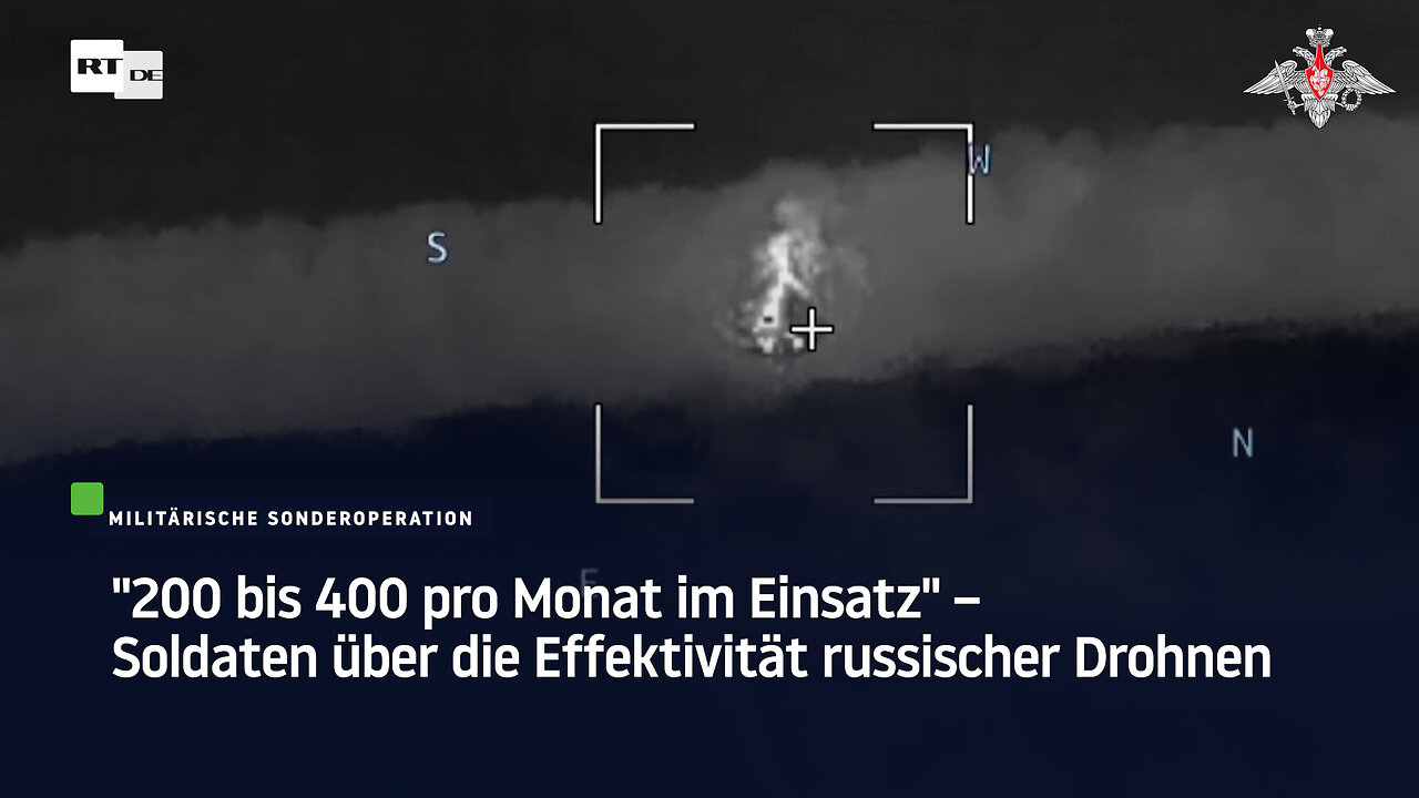 "200 bis 400 pro Monat im Einsatz" – Soldaten über die Effektivität russischer Drohnen