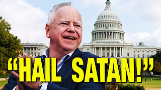 Tim Walz Is PROUD To Defend Satan In Minnesota!