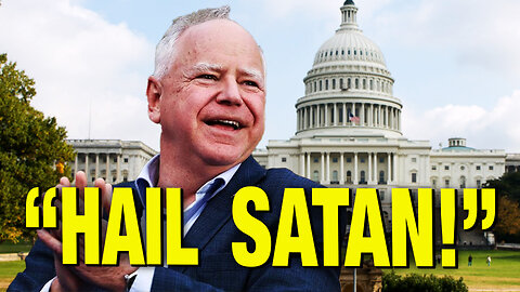 Tim Walz Is PROUD To Defend Satan In Minnesota!