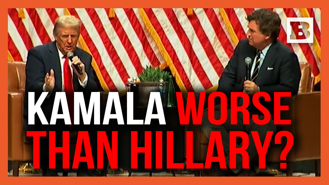 Trump Says Kamala Even WORSE Than Hillary?! "She Lies so Much... She's Dumb as a Rock"