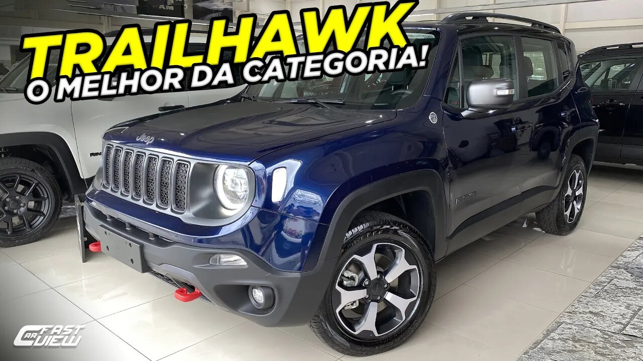 JEEP RENEGADE TRAILHAWK 2.0 TURBO DIESEL 4x4 2021 EM DETALHES