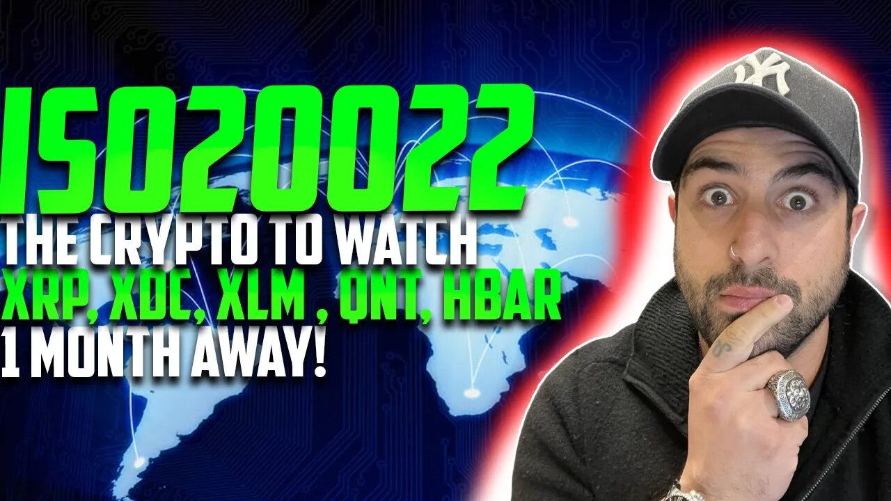 💰 ISO20022 CRYPTO'S TO WATCH, XRP, XDC, XLM, QNT, HBAR ITS 1 MONTH AWAY | LINK CHAINLINK & SWIFT 💰