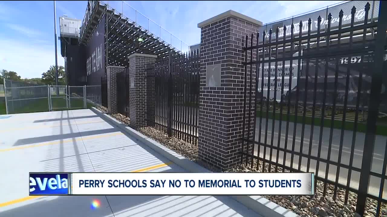 Stark County's Perry School District denies suicide memorial for six students