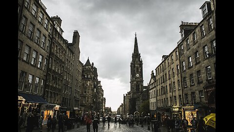 Edinburgh, Scotland Hop-on, Hop-off bus in Edinburgh