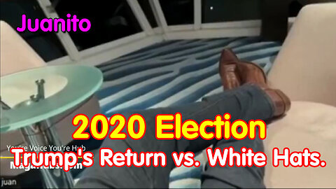 Juanito Unveils Explosive: 2020 Election, Trump's Return vs. White Hats.