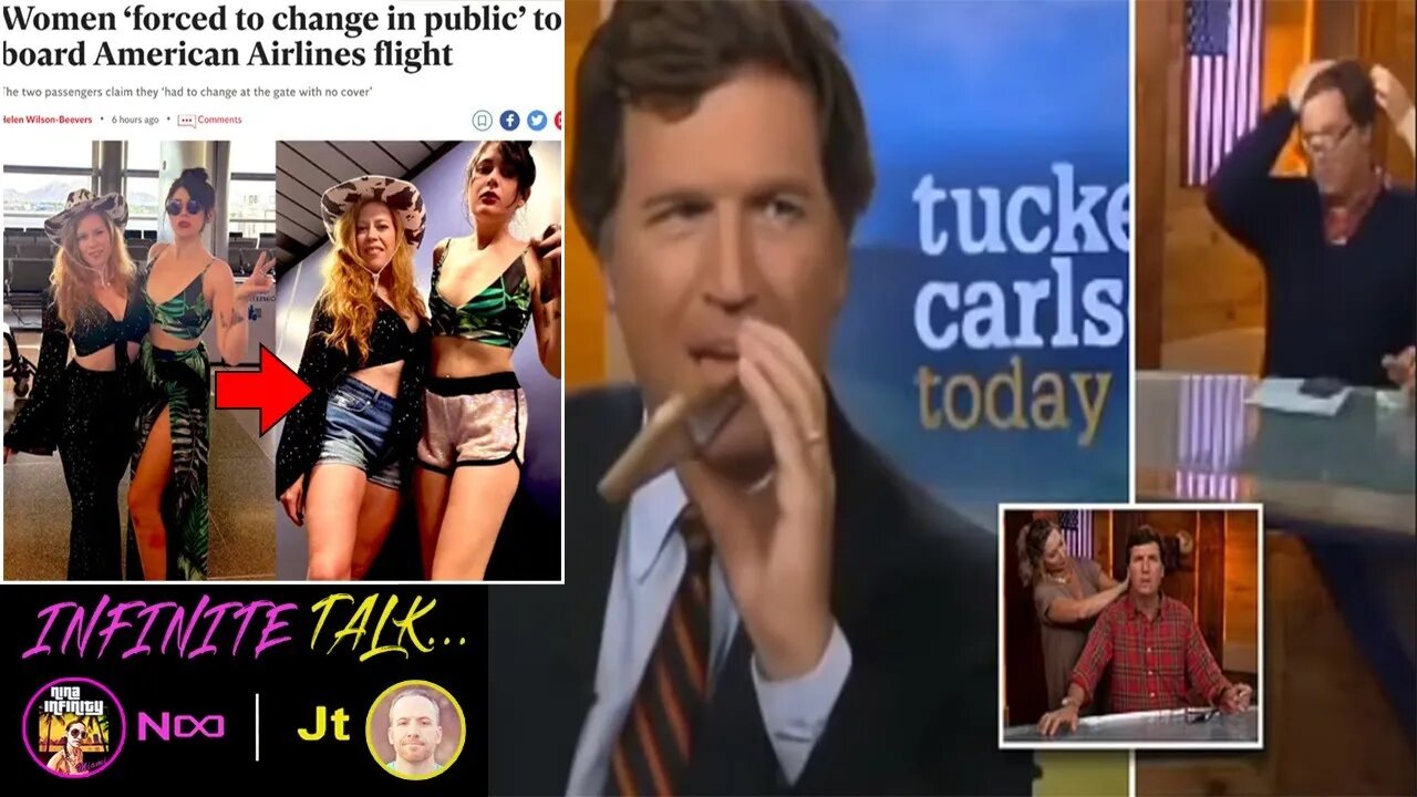 FOXLEAKS:Tucker Carlson's creepy behind-the-scenes; American Airlines harasses @ChrissieMayr & MORE