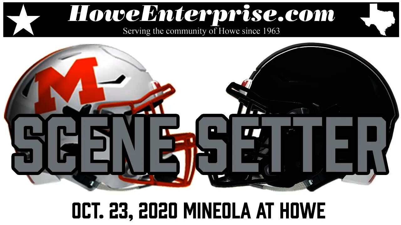 Howe Bulldogs vs. Mineola Yellowjackets Scene Setter, 10/23/2020