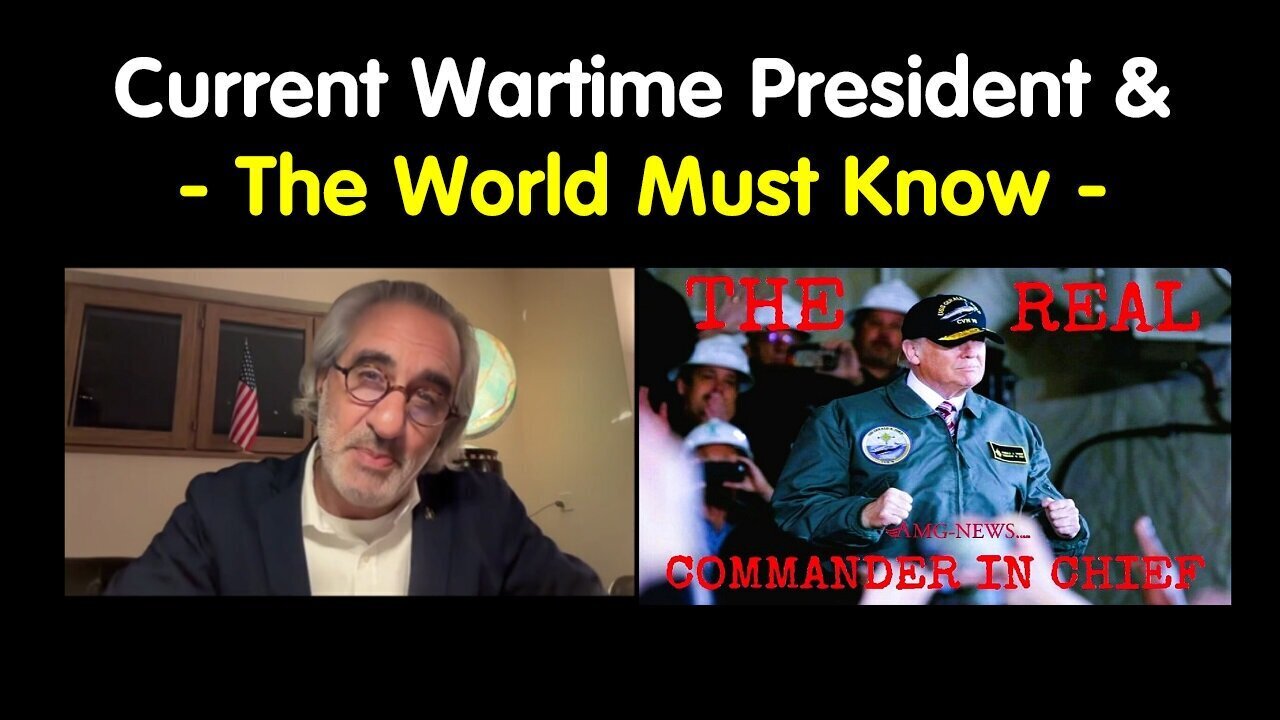 Pascal Najadi DISCLOSURE: Current Wartime President & CIC Donald J. Trump «You’ll find out!»