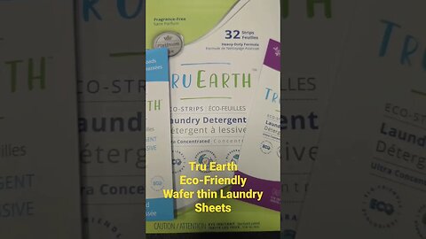 Tru Earth Eco-Friendly Wafer thin Laundry Sheets