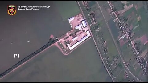 Ukrainian artillery critical strike on Russian mercenaries
