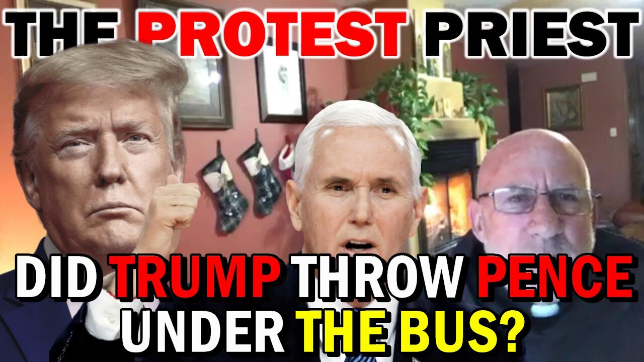 Did TRUMP Throw PENCE Under The Bus? | Fr. Imbarrato Live - Jan. 8, 2021