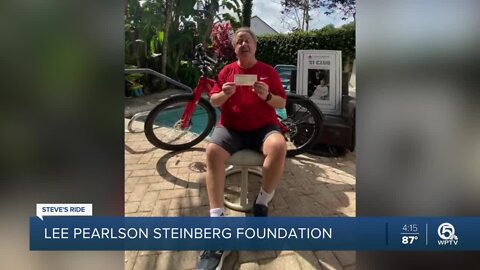 Steve's Ride: Lee Pearlson Steinberg Foundation donates $5,000