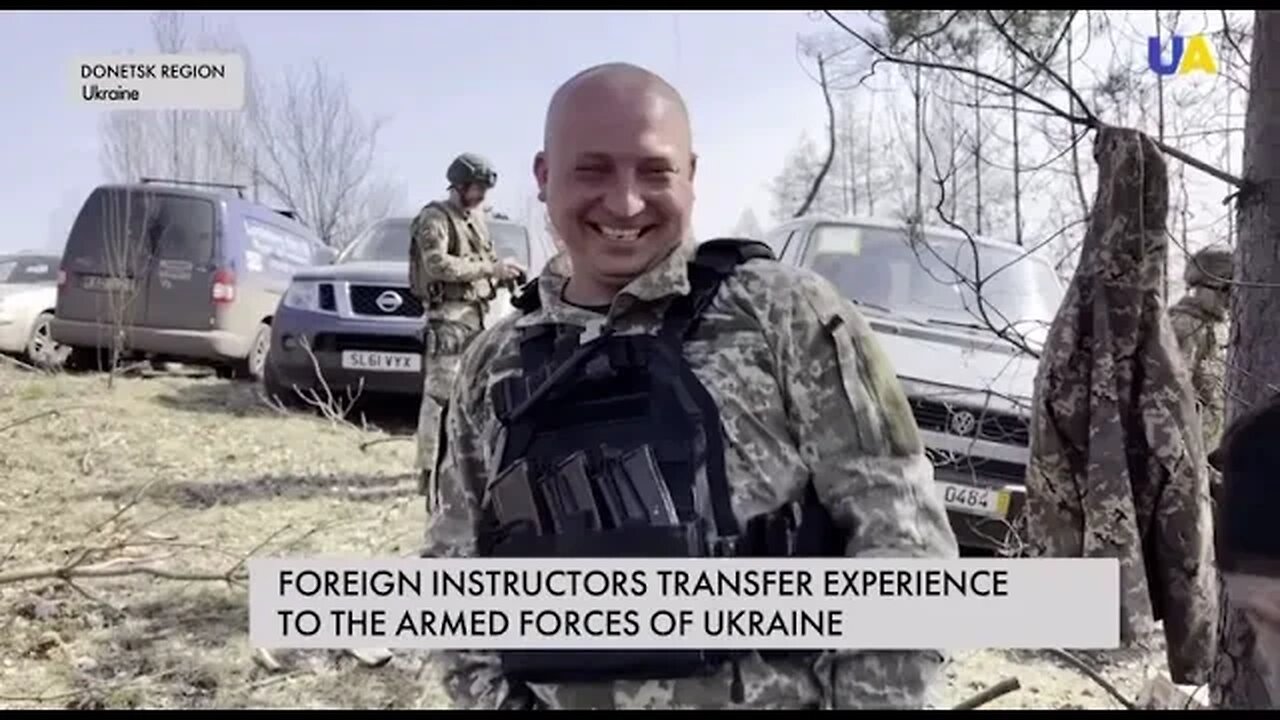 New recruits train in the Donetsk region