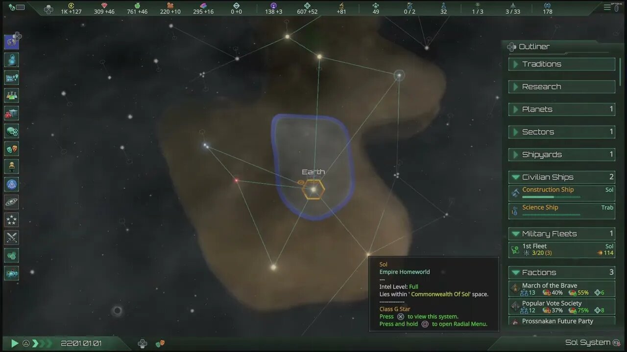 Stellaris Part 2 Fleet Building Time!!!