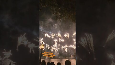 Are We Looking Forward To Epcots New Fire Work Show?