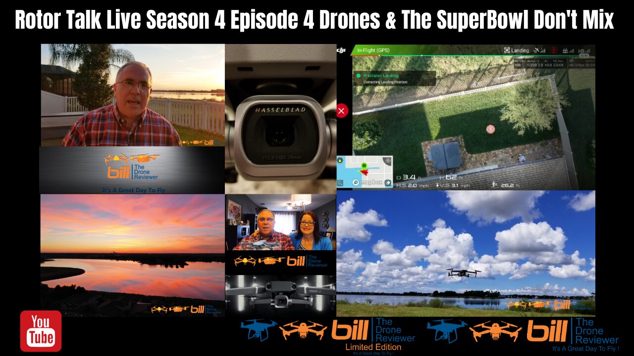 Rotor Talk Live Season 4 Episode 4 Drones & The Super Bowl Don't Mix