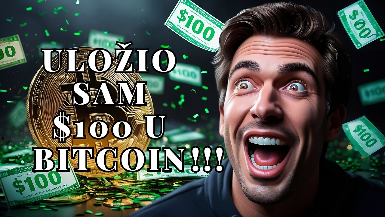 KOLIKO BIH DANAS IMAO PARA $$$ DA SAM ULOZIO $100 U BITCOIN!??