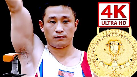 RI SE GWANG🇰🇵🥇Vault Event Final 2018 Doha Worlds *Ri se gwang 2 & 1* (FIG.4K)