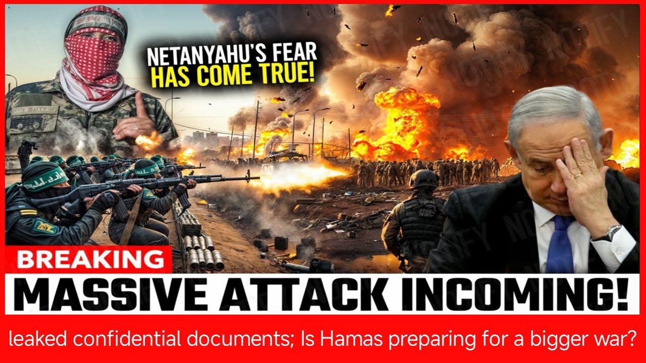 Israel's Worst Nightmare! Secret Document Leaked; Hamas Preparing for an Even Bigger War?