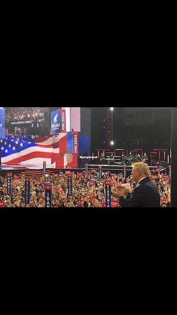 President Donald J. Trump at RNC 2024. Day 2