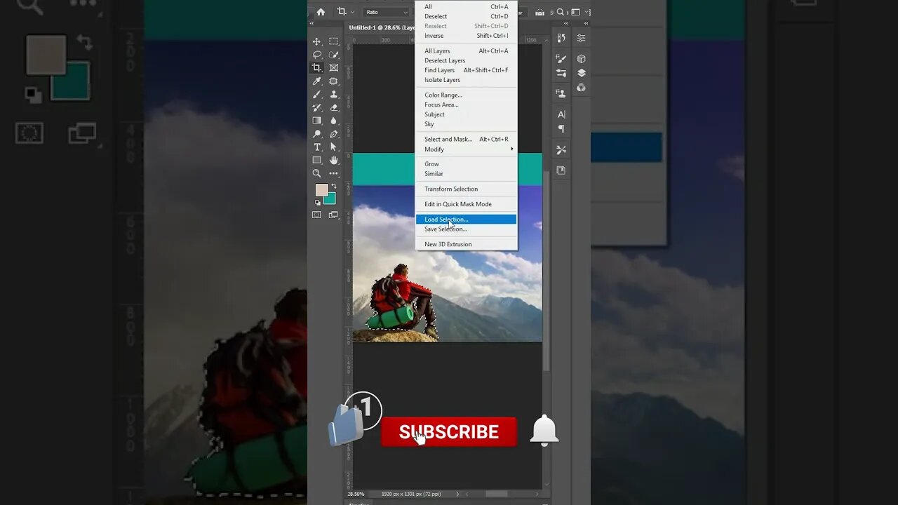 Proper Way Scalling In Photoshop Shorts |#trendingshortfffff #shorts #photoshopshort #ytshorts