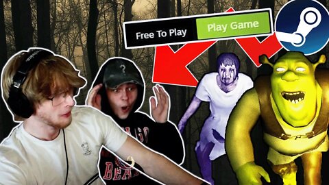 Playing the WORST horror games we've EVER played...