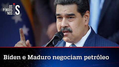 De olho no petróleo da Venezuela, Biden afaga ditador Nicolás Maduro