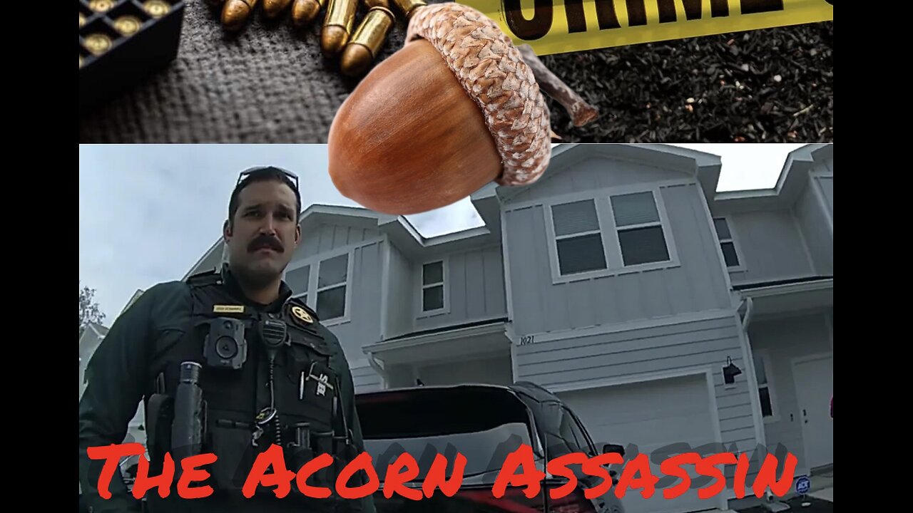 The Acorn Assassin (Cop mistakes falling acorns for gunshots)