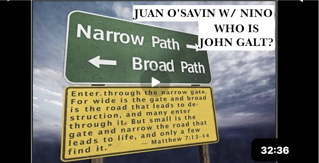 NINO W/JUAN O'SAVIN IT IS TIME TO PICK A LANE. TY JGANON, SGANON, CLIF HIGH