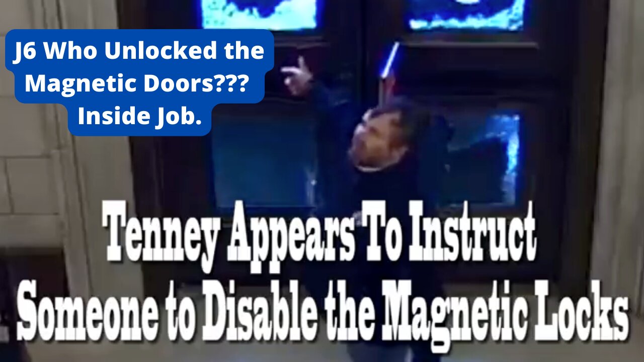 J6 Who Unlocked the Magnetic Doors??? Inside Job.